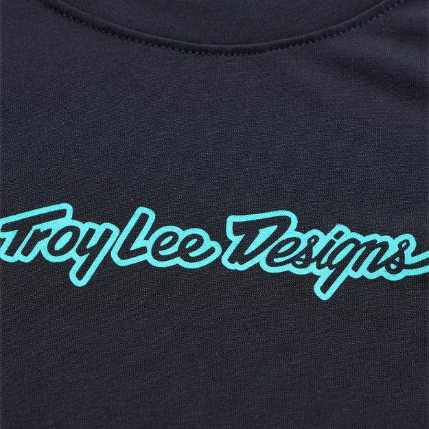 TLD WOMENS SHORT SLEEVE JERSEY LILIUM RIDE TEE SIGNATURE BLACK (37507200) 2