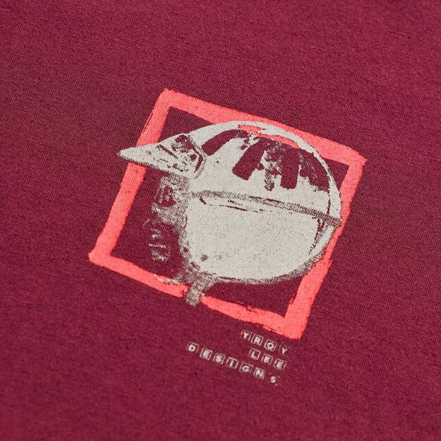 TLD SHORT SLEEVE TEE PORTRAIT SANGRIA (70174004) 3