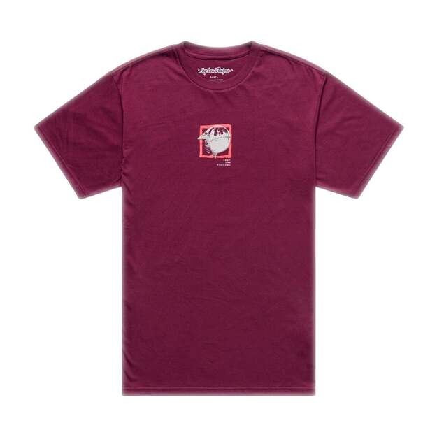 TLD SHORT SLEEVE TEE PORTRAIT SANGRIA (70174004) 1