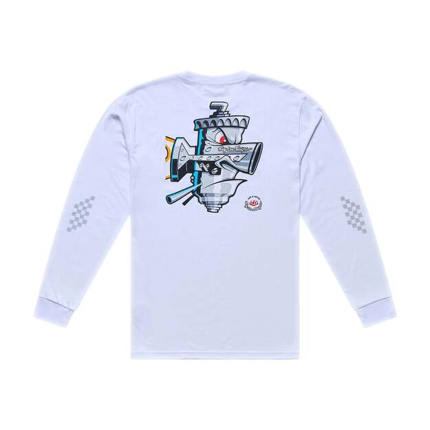 TLD LONG SLEEVE TEE CARB CLUB WHITE (72973700) 1