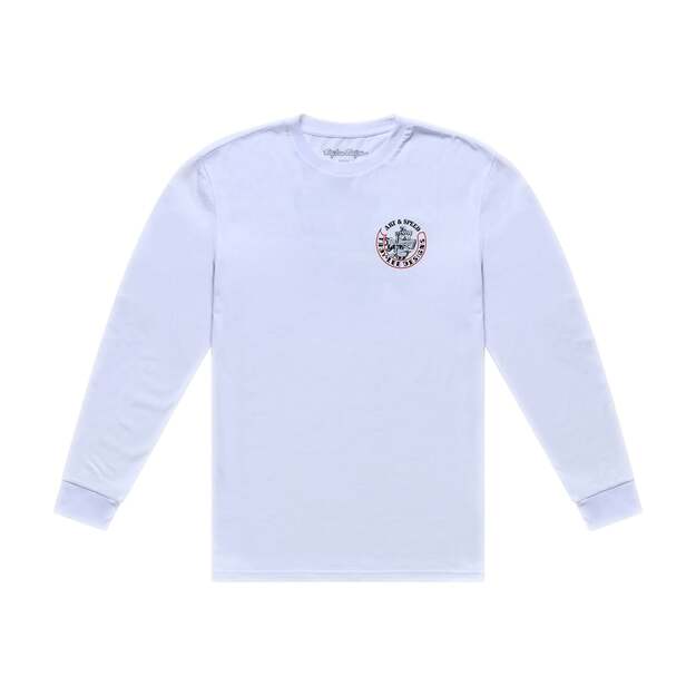 TLD LONG SLEEVE TEE CARB CLUB WHITE (72973700)