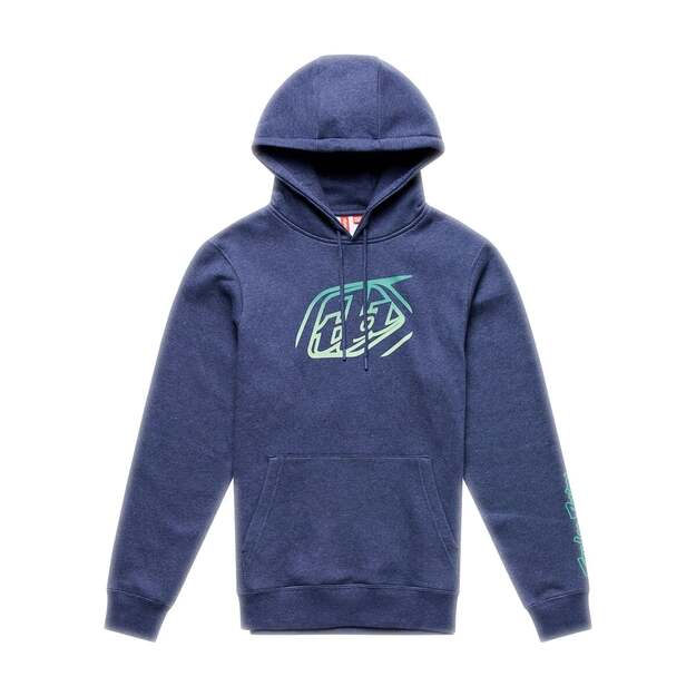TLD HOODIE BADGE NAVY HEATHER (73156804)