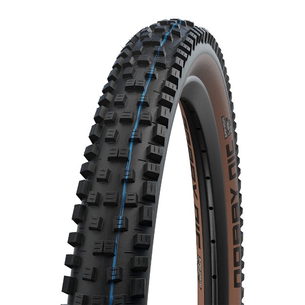 Padanga Schwalbe Nobby Nic Evolution 29  x 2.40  (62-622) // E-50, bekamerinė - TL EASY, lankstoma, ruda sienelė