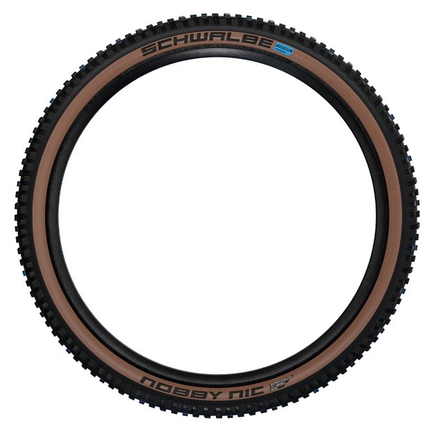 Padanga Schwalbe Nobby Nic Evolution 29  x 2.40  (62-622) // E-50, bekamerinė - TL EASY, lankstoma, ruda sienelė 2