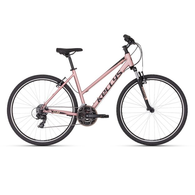 KELLYS Clea 10 28  // 21G, dydis 17  (43 cm) (rožinė)