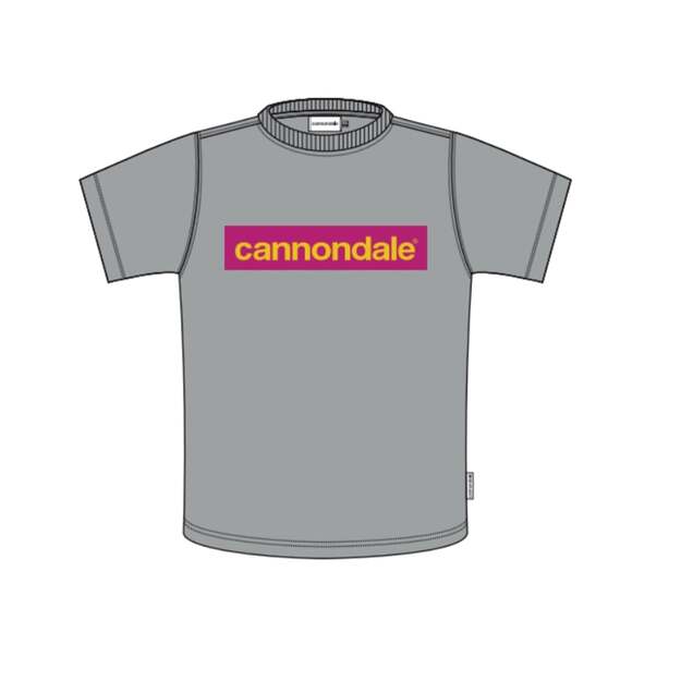 CANNONDALE LIFESTYLE T-SHIRT MGR/ORC/PYL