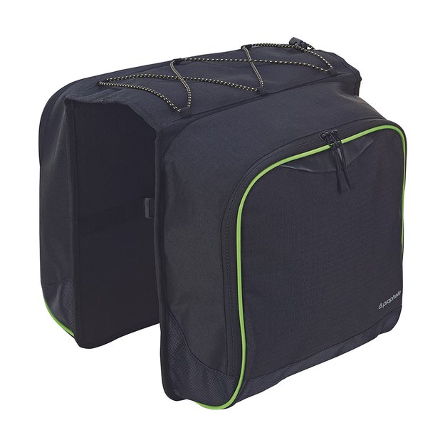 Dviračio krep&scaron;ys ant bagažinės dvigubas Prophete 0602 // 2 x 20L (juodas)