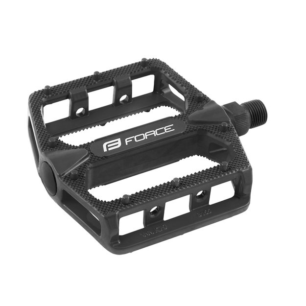 Pedalai FORCE BMX Hot (aliuminiai, juodi)