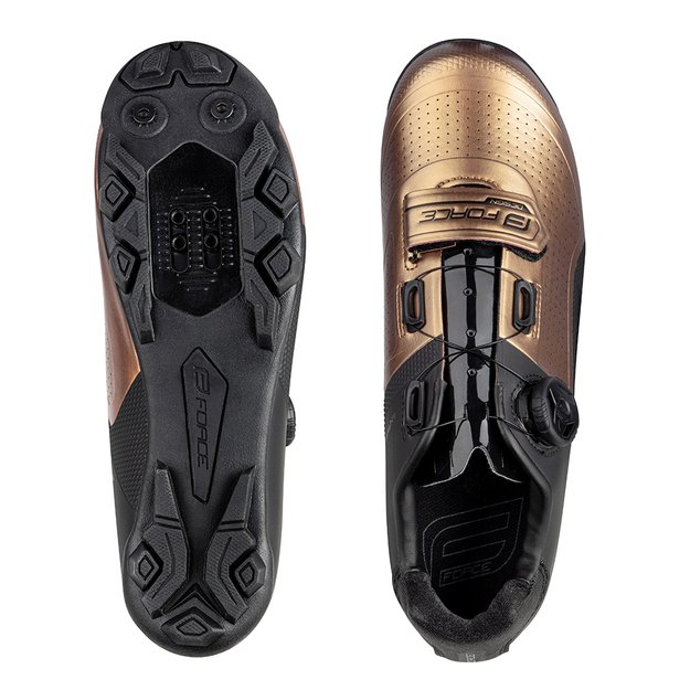 Batai FORCE Virtuoso MTB/Gravel // dydis: 44 (juoda/bronzos) 3