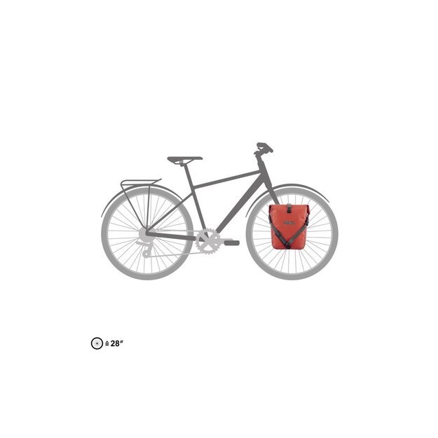 Krepšys Ortlieb Sport-Roller Plus Salsa - Dark Chili (14,5 L) QL2.1