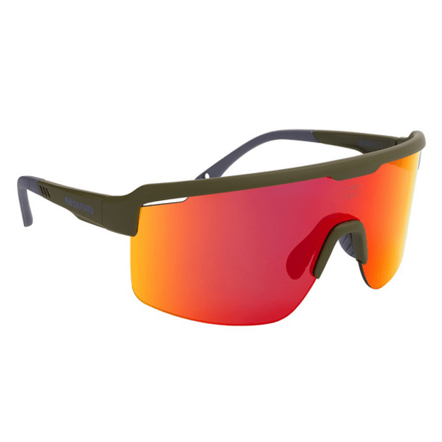 OXFORD Akiniai Pave Green Frame Orange Mirror Lens