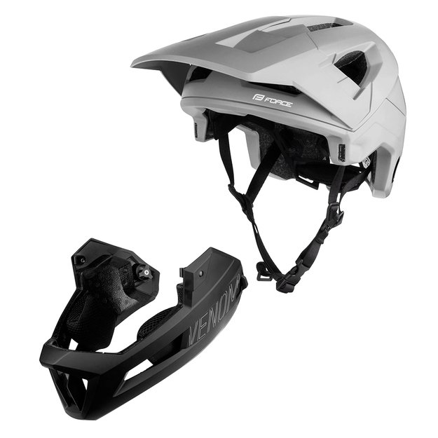 Downhill &scaron;almas FORCE VENOM // dydis: L/XL (58-61 cm) (pilka/juoda)