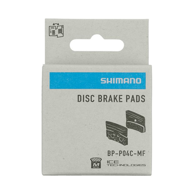 Stabdžių kaladėlės Shimano BP-P04C-MF Metal // ICE Technologies 
