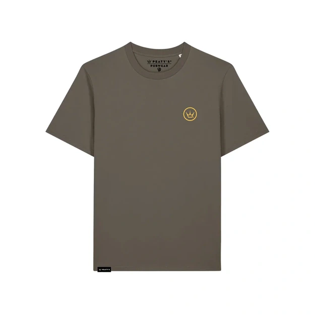 PEATY S PUBWEAR SHORT SLEEVE TEE - PLAYGROUND / MOCHA (PPW-26-TEE-PLAY-MOC)