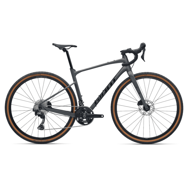 GRAVEL dviratis GIANT Revolt 0 (2026) Stealth Chrome