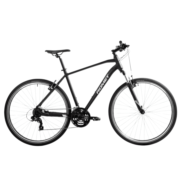 Dviratis ROMET Orkan 1.0 M, juodas-sidabrinis (M)