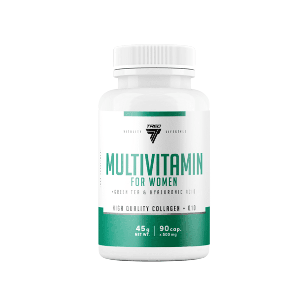 TREC multivitaminai moterims, 90 kapsulių