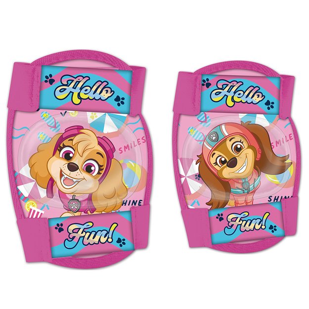 Vaiki&scaron;kos apsaugos keliams ir alkūnėms PAW PATROL GIRLS