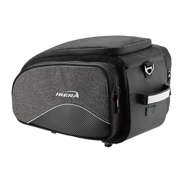 Krep&scaron;ys ant bagažinės Ibera MIK Commuter IB-BA24 // 37.5 x 26 x 25 cm, 15 l, MIK sistema