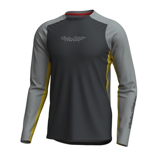 TLD MENS LONG SLEEVE JERSEY SKYLINE PRO DESCEND CARBON (30786401)