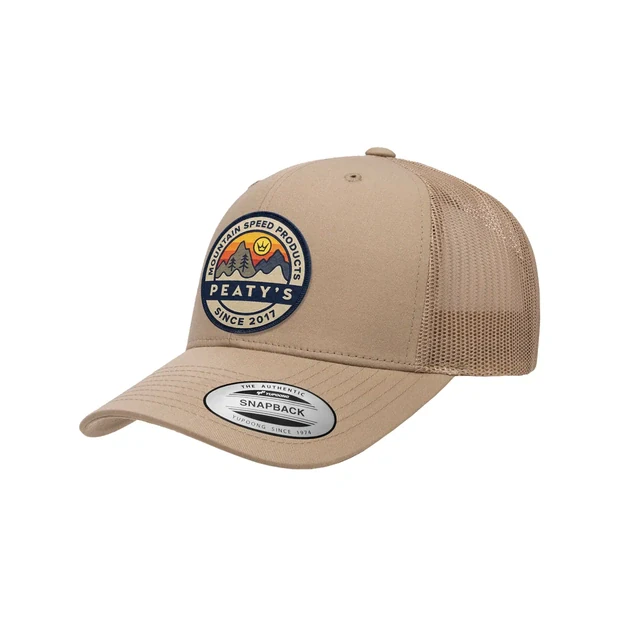 PEATY S PUBWEAR TRUCKER CAP - PLAYGROUND - KHAKI (PPW-26-TRUC-PLAY-KHK)