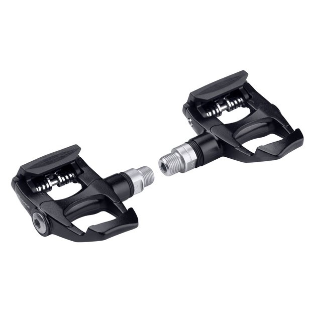 Pedalai FORCE DELTA, plentui (LOOK), juodi 1