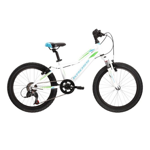 KROSS Lea Mini 2.0 SR whiblugre g Vaikiškas kalnų dviratis (20 ) 