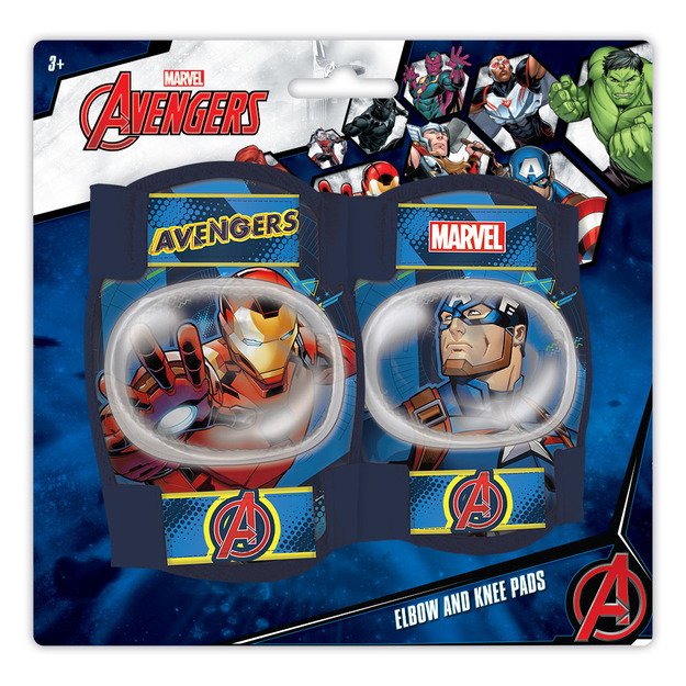 Vaikiškos apsaugos keliams ir alkūnėms Avengers 1