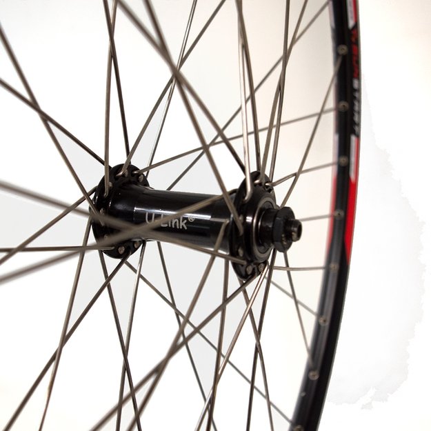 Priekinis ratas 28  36H, V-tipo stabdžiam, U-Link stebulė greitveržlė 2