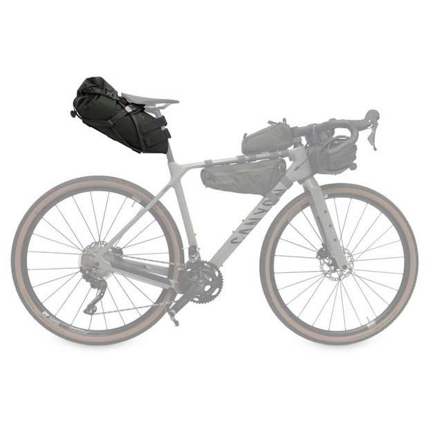 Dviračio krep&scaron;ys ant balnelio stovo Acepac Saddle Drybag MKIII // 16 l (žalia)