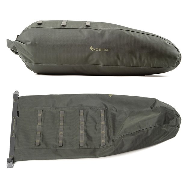 Dviračio krepšys ant balnelio stovo Acepac Saddle Drybag MKIII // 16 l (žalia) 5