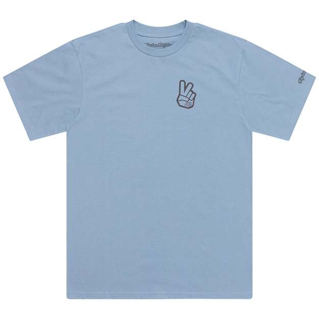 TLD SHORT SLEEVE TEE PEACE OUT SMOKE BLUE (70157306)