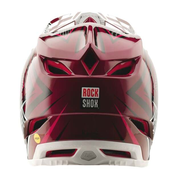 TLD HELMET D4 CARBON TROY LEE DESIGNS X SRAM RADIOSCAPE BLK / BERRY (13995500) 2