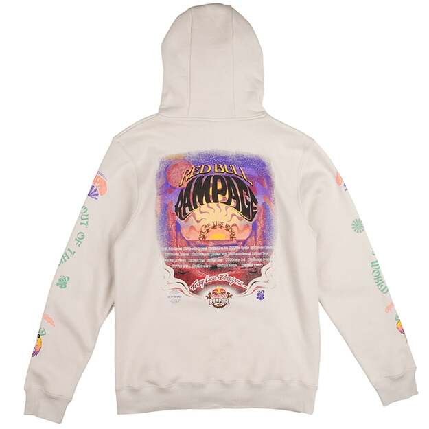 TLD HOODIE REDBULL RAMPAGE VALLEY OF GODS BONE (70712201) 1