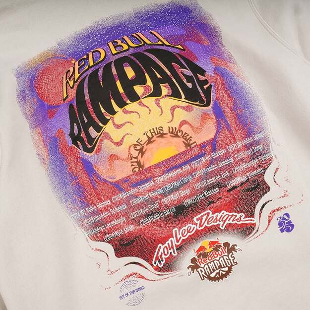 TLD HOODIE REDBULL RAMPAGE VALLEY OF GODS BONE (70712201) 2