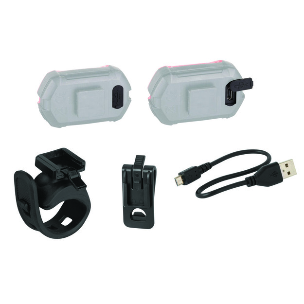 Galinis žibintas FORCE RUBY2 25L, 1LED USB 2