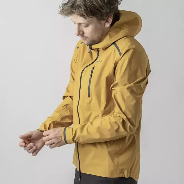 GripGrab EXPLR Waterproof Lightweight vyriška striukė | Mustard Yellow 3