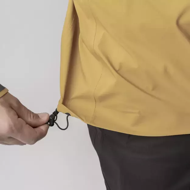 GripGrab EXPLR Waterproof Lightweight vyriška striukė | Mustard Yellow 4