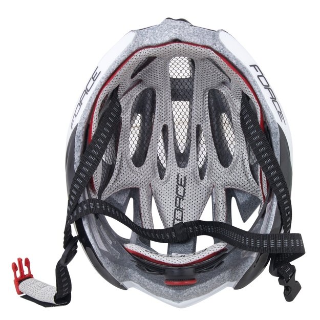 Šalmas FORCE Aries 58-62cm L-XL (juoda/balta) 2