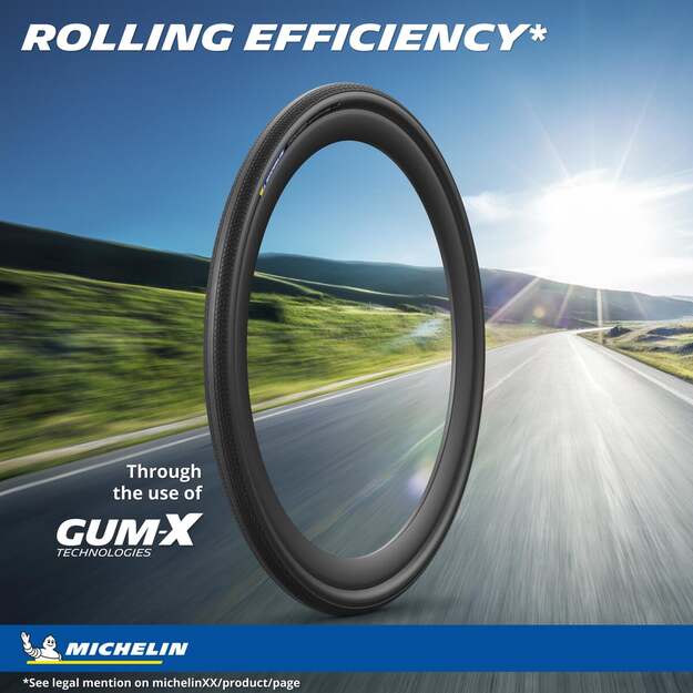 MICHELIN TIRE POWER ADVENTURE BLACK V2 700X30C COMPETITION LINE FOLDABLE TS TLR (342844) 6