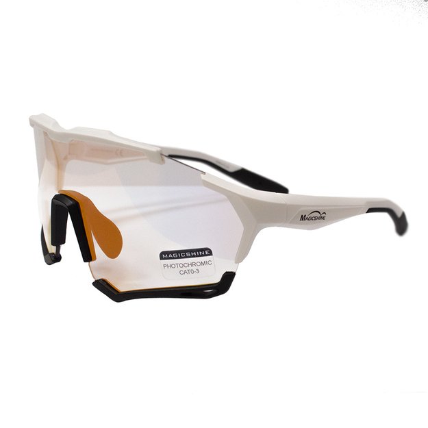 Akiniai Magicshine VERSATILER Photochromic +REVO (raudona/balta) 4