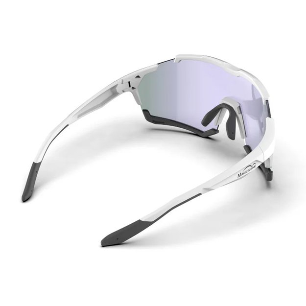 Akiniai Magicshine VERSATILER Photochromic +REVO (raudona/balta) 5