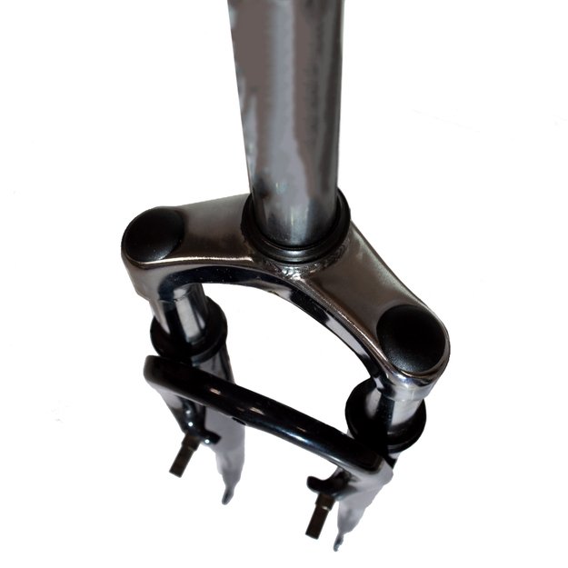 Priekinė šakė ZOOM 28  1 1/8, V-brake, plienas (juoda) 1