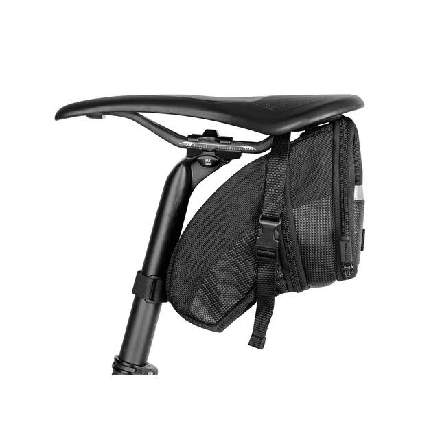 Dviračio krepšys po balneliu TOPEAK AERO WEDGE PACK LARGE SEAT BAG 1,9 L, juodas  1