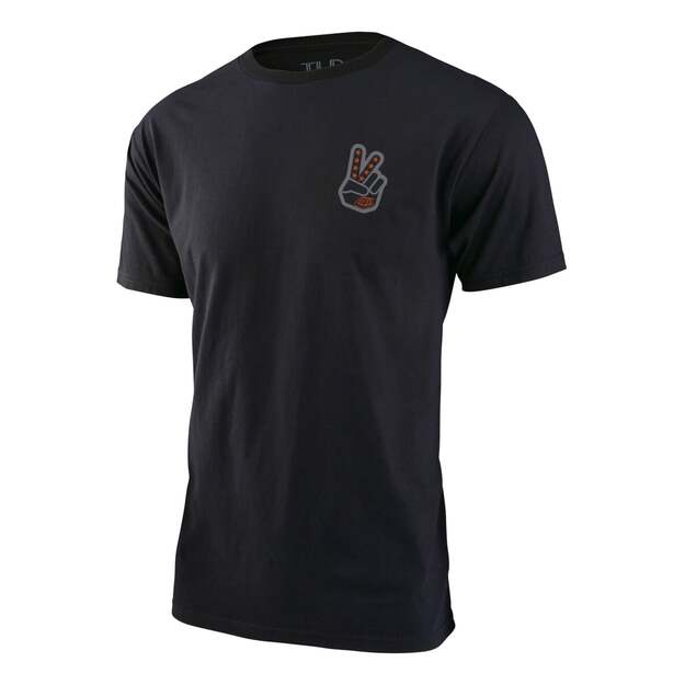 TLD SHORT SLEEVE TEE PEACE OUT BLACK / GRAY (70157302)