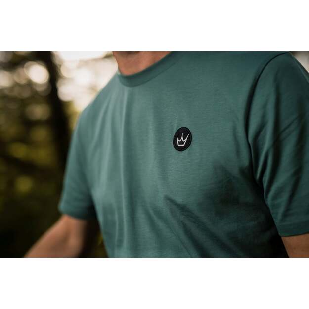 PEATY S PUBWEAR TRIKO S KRÁTKÝM RUKÁVEM EMBROIDERED CROWN GREEN BAY (PPW-25-TEE-CWN-GBY) 2