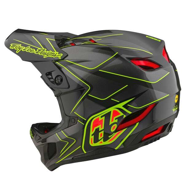 TLD HELMA D4 COMPOSITE GHOSTWING GRAY (14014902) 1