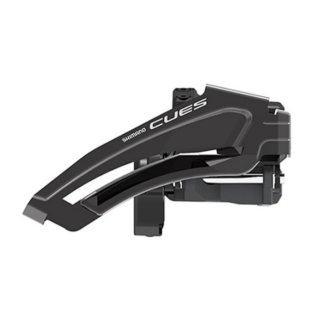 Priekinis pavarų perjungiklis Shimano CUES P-FD-U8010-L // Double Side Swing, 28.6/31.8/34.9 mm
