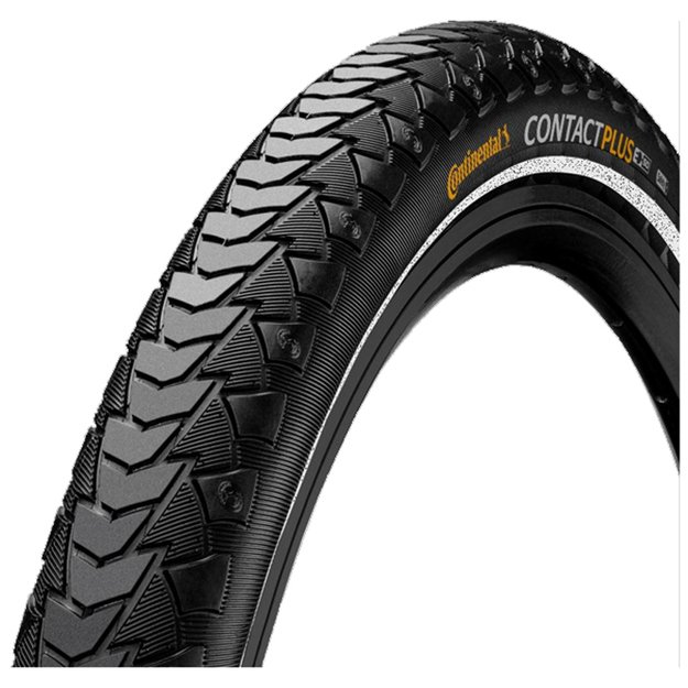 Padanga Continental 28x1.75 (622- 47) Contact Plus su atšvaitine juosta