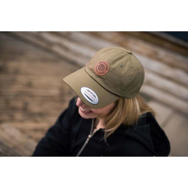 PEATY S PUBWEAR PUBWEAR 6 PANEL CAP - SPEED PRODUCTS BADGE BUCK (PPW-6PL-SPB-BUC) 1